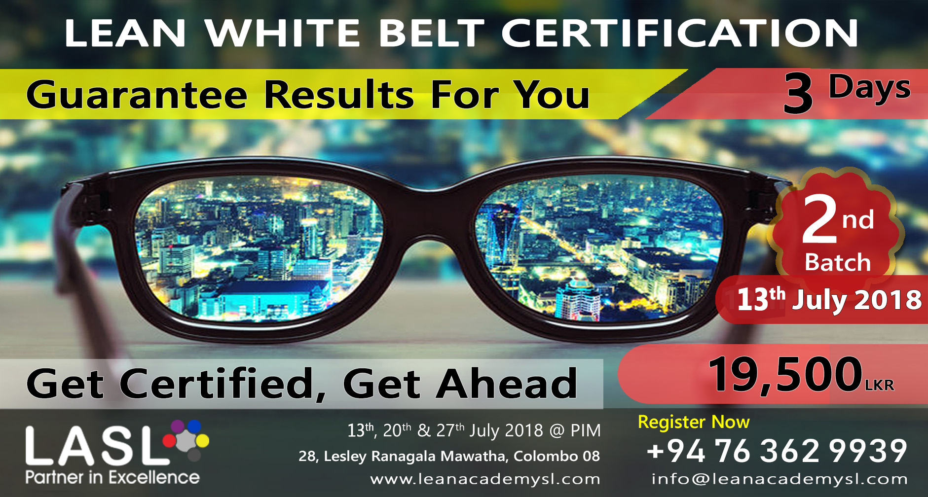 Lean Foundation - Lean White Belt Certification 2nd Batch
