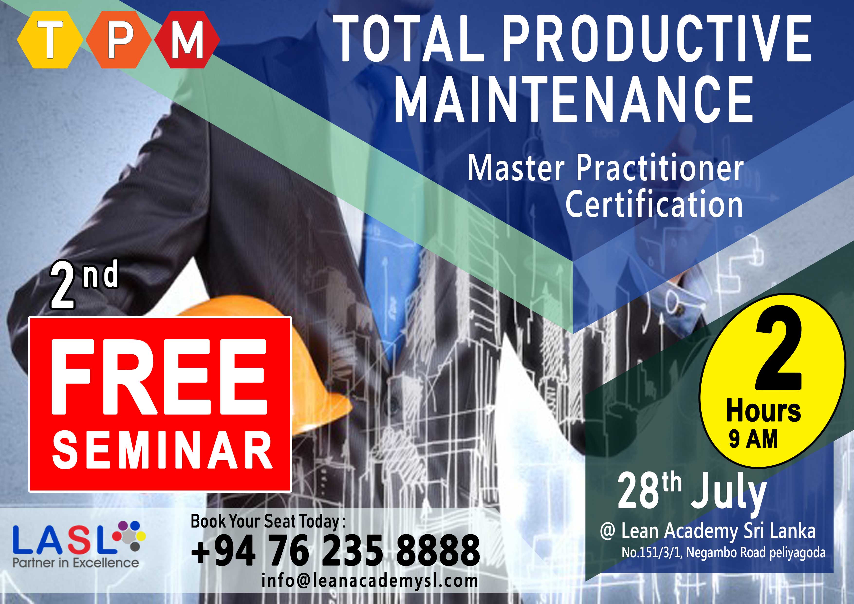 2nd Free Seminar for TPM Master Practitioner Certificate